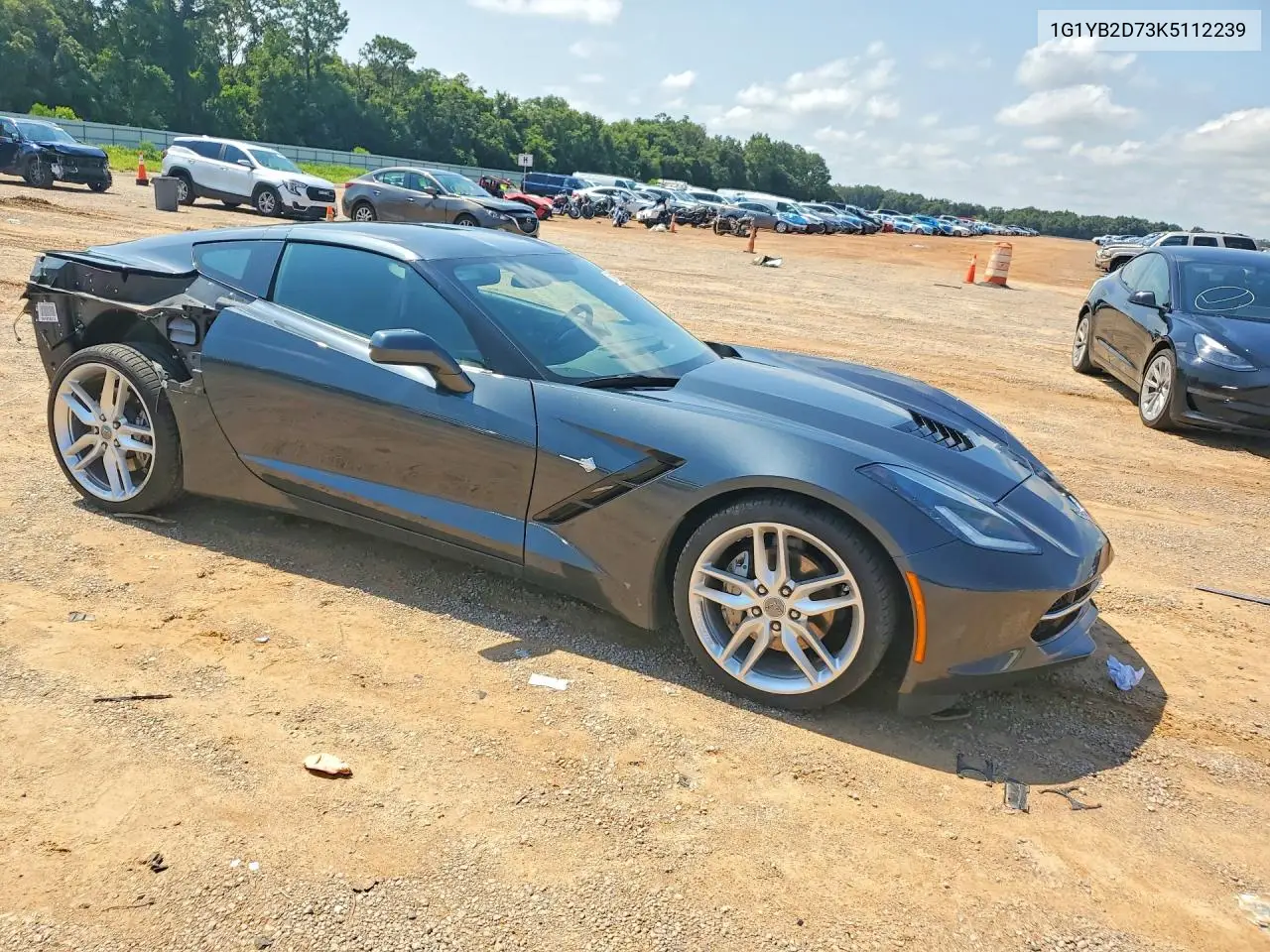 2019 Chevrolet Corvette Stingray 1Lt VIN: 1G1YB2D73K5112239 Lot: 58812536