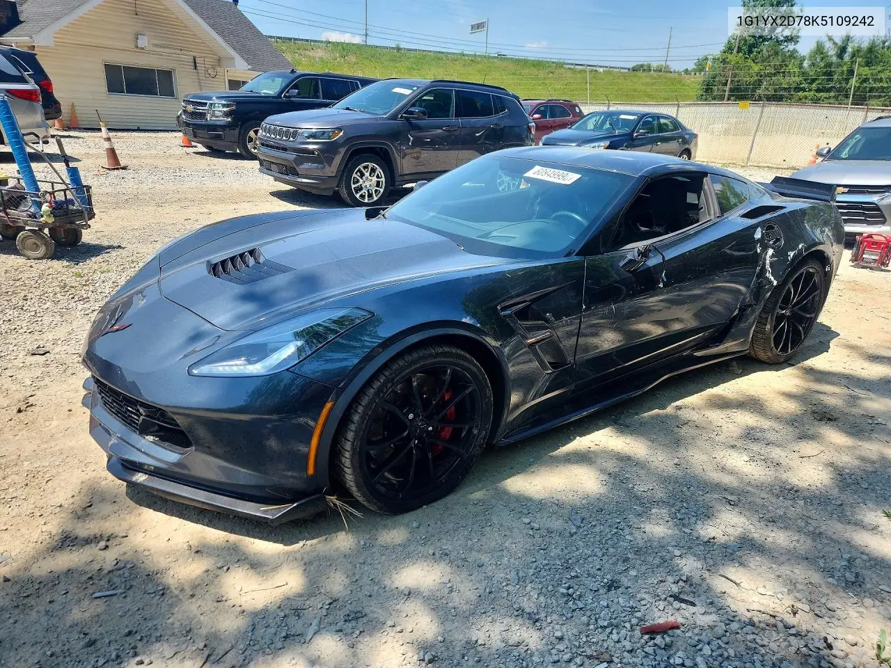 2019 Chevrolet Corvette Grand Sport 2Lt VIN: 1G1YX2D78K5109242 Lot: 60949996
