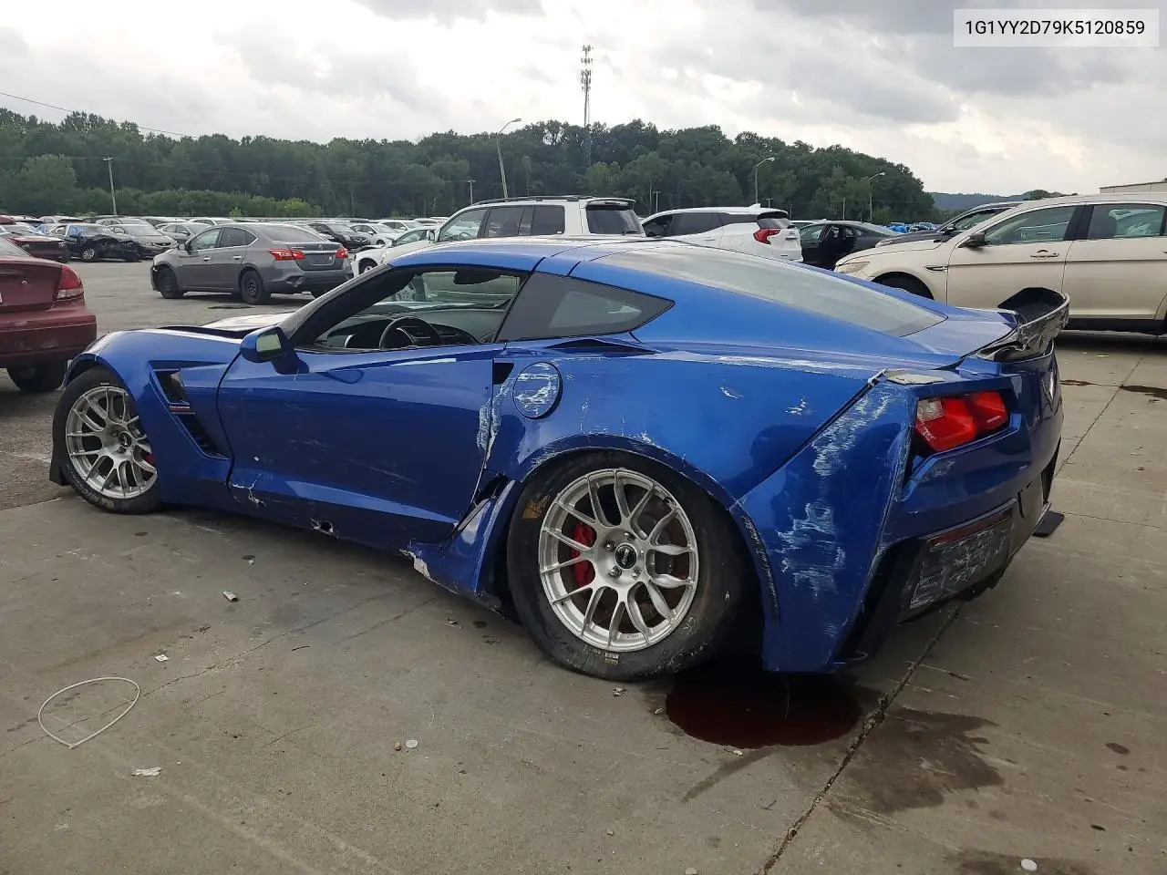 2019 Chevrolet Corvette Grand Sport 2Lt VIN: 1G1YY2D79K5120859 Lot: 62216686