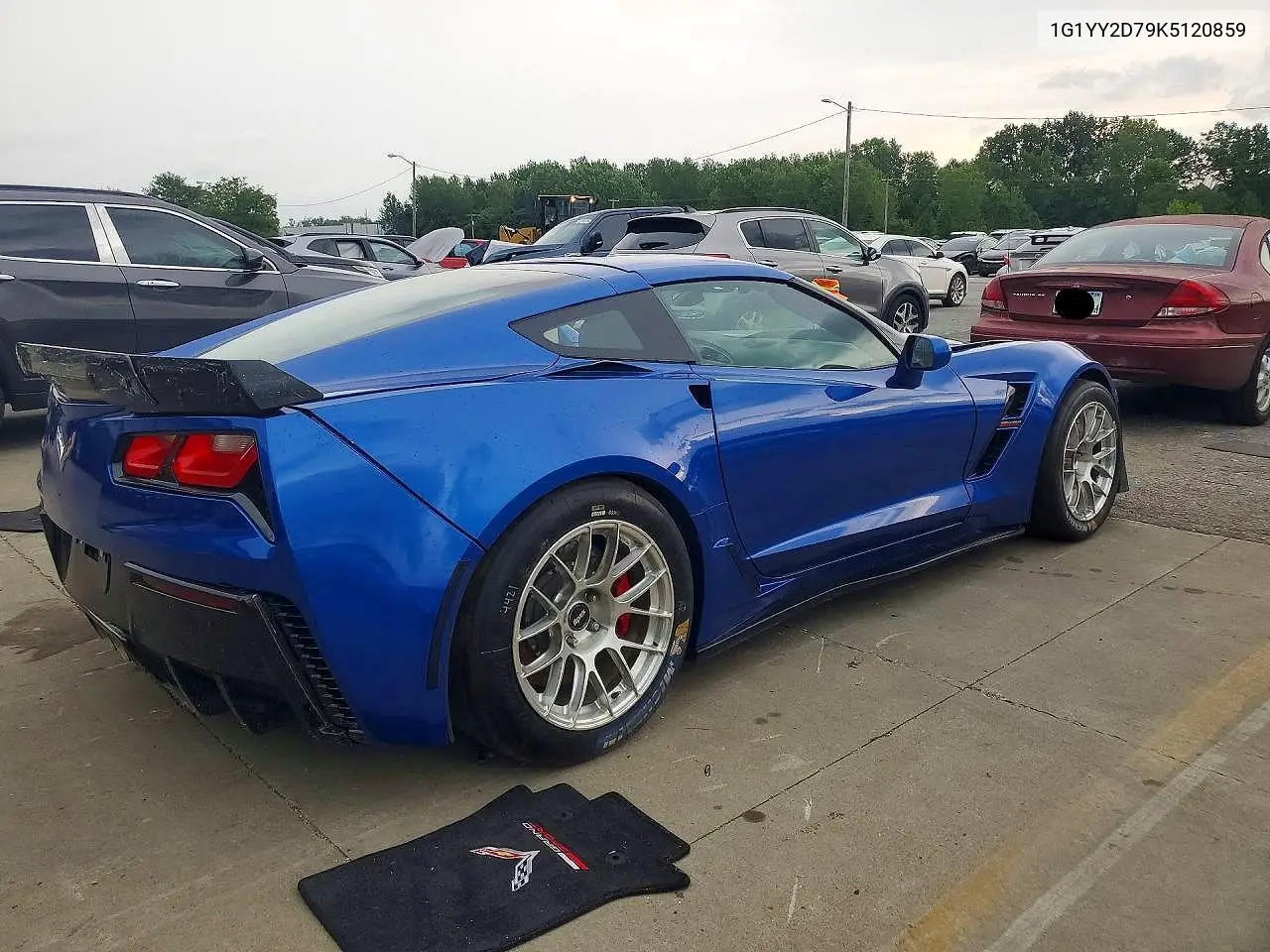2019 Chevrolet Corvette Grand Sport 2Lt VIN: 1G1YY2D79K5120859 Lot: 62216686