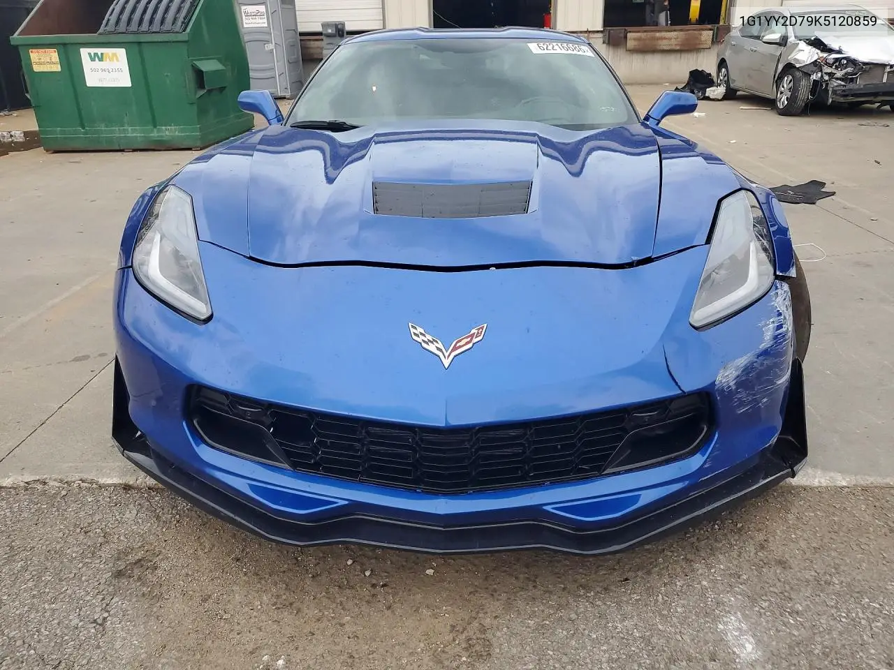 2019 Chevrolet Corvette Grand Sport 2Lt VIN: 1G1YY2D79K5120859 Lot: 62216686