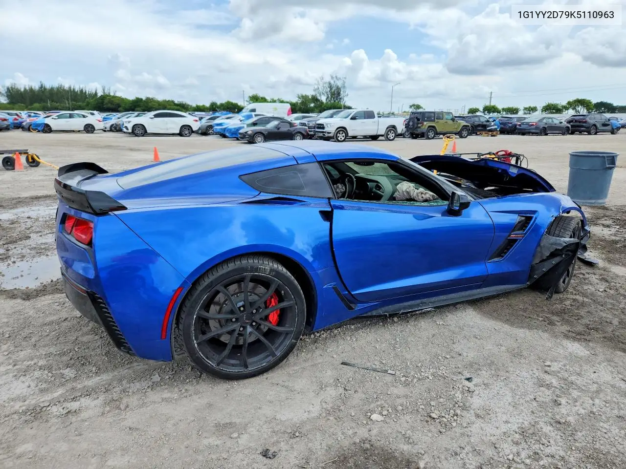 2019 Chevrolet Corvette Grand Sport 2Lt VIN: 1G1YY2D79K5110963 Lot: 74513215
