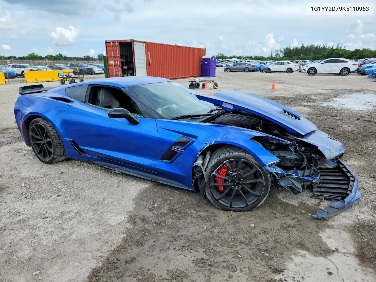 2019 Chevrolet Corvette Grand Sport 2Lt VIN: 1G1YY2D79K5110963 Lot: 74513215