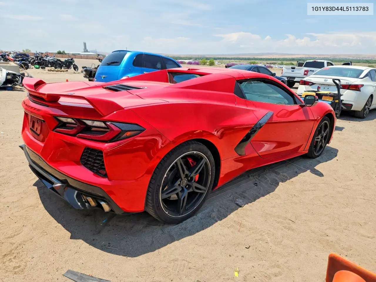 2020 Chevrolet Corvette Stingray 3Lt VIN: 1G1Y83D44L5113783 Lot: 60053556