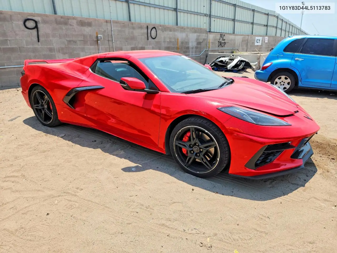 2020 Chevrolet Corvette Stingray 3Lt VIN: 1G1Y83D44L5113783 Lot: 60053556
