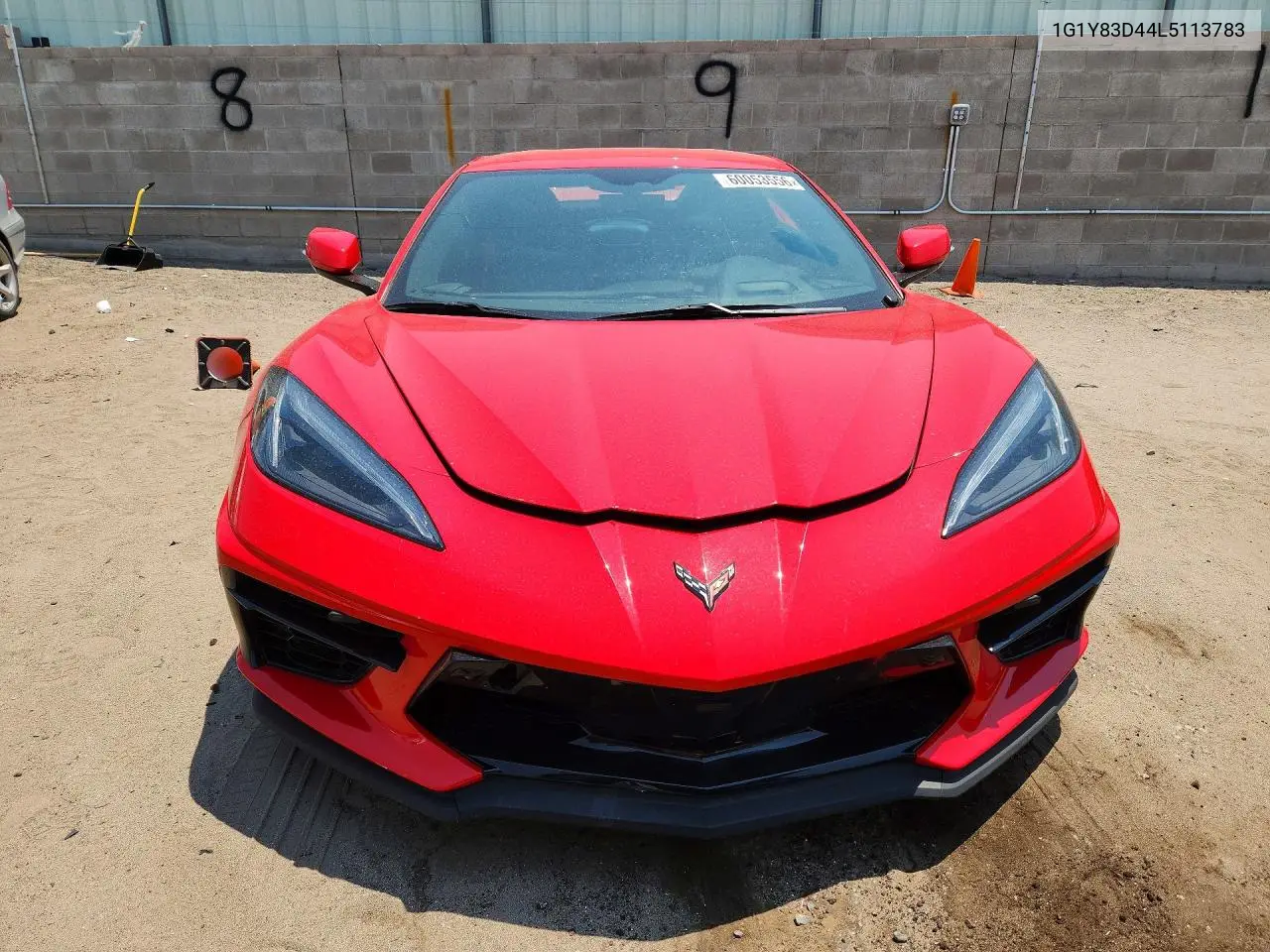 2020 Chevrolet Corvette Stingray 3Lt VIN: 1G1Y83D44L5113783 Lot: 60053556
