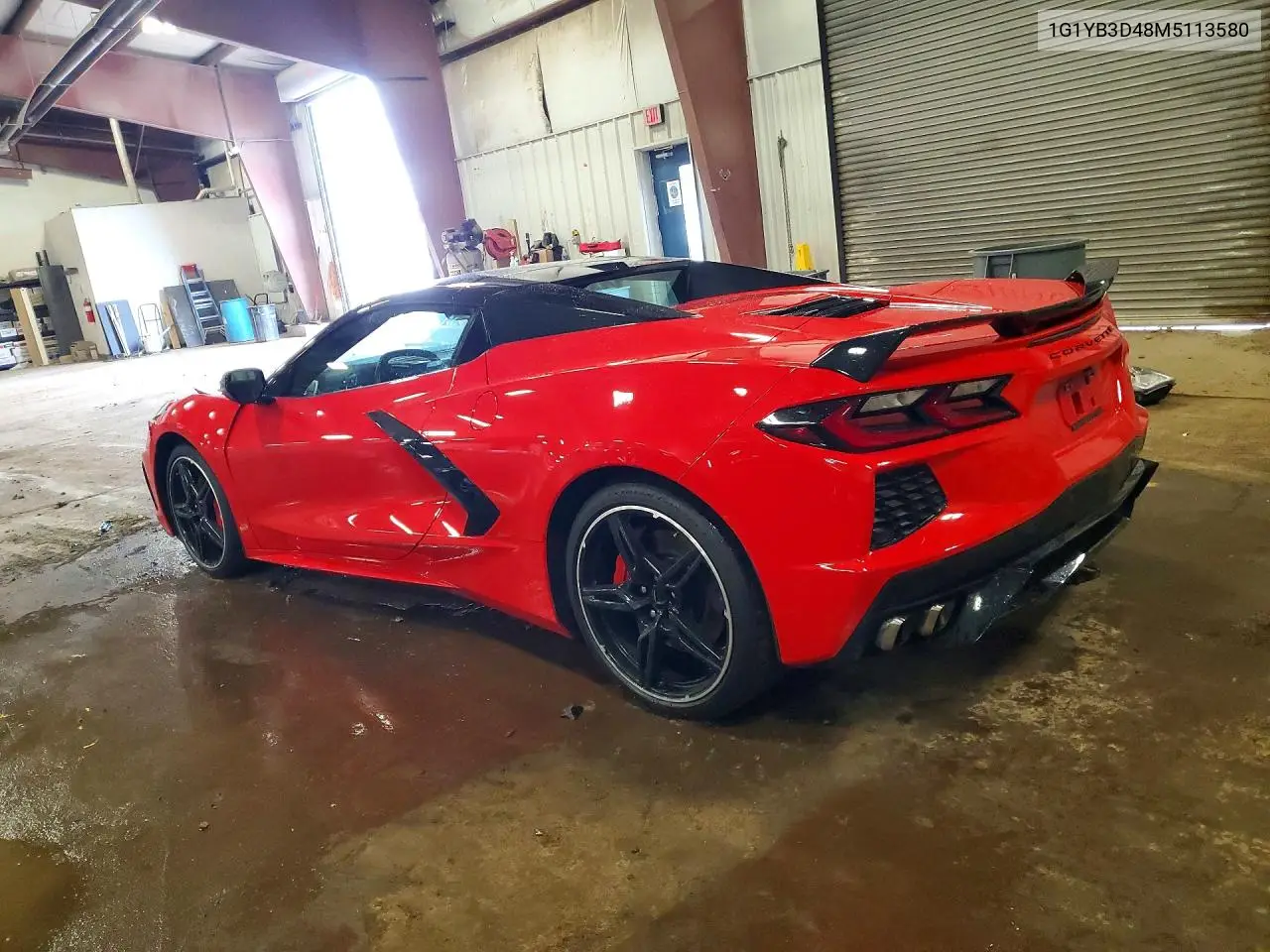 2021 Chevrolet Corvette Stingray 2Lt VIN: 1G1YB3D48M5113580 Lot: 57424106