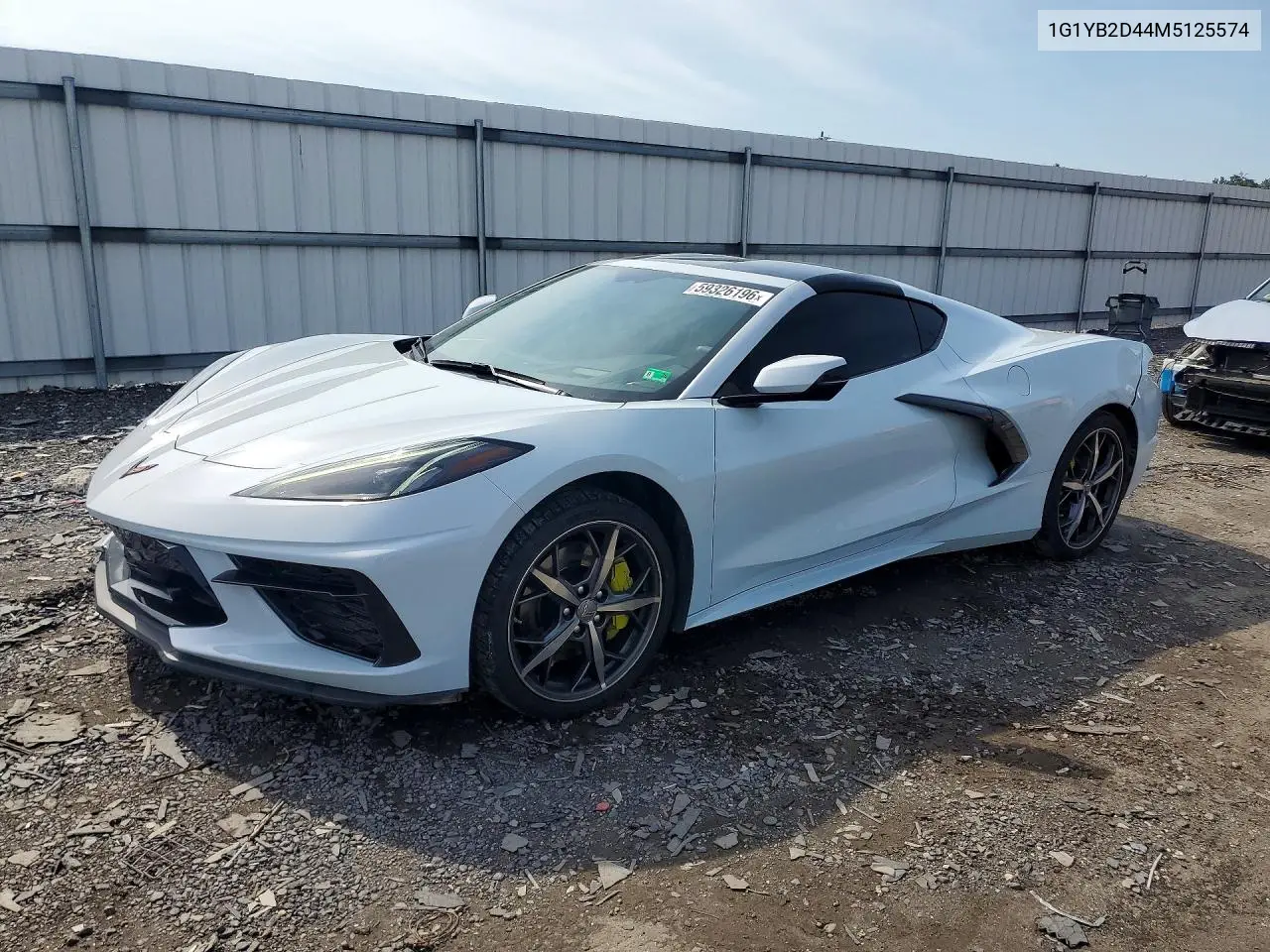 2021 Chevrolet Corvette Stingray 2Lt VIN: 1G1YB2D44M5125574 Lot: 59326196
