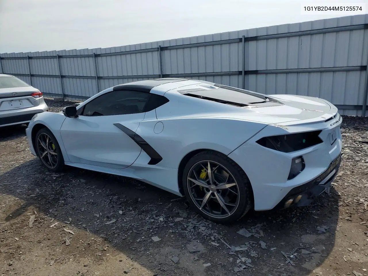 2021 Chevrolet Corvette Stingray 2Lt VIN: 1G1YB2D44M5125574 Lot: 59326196