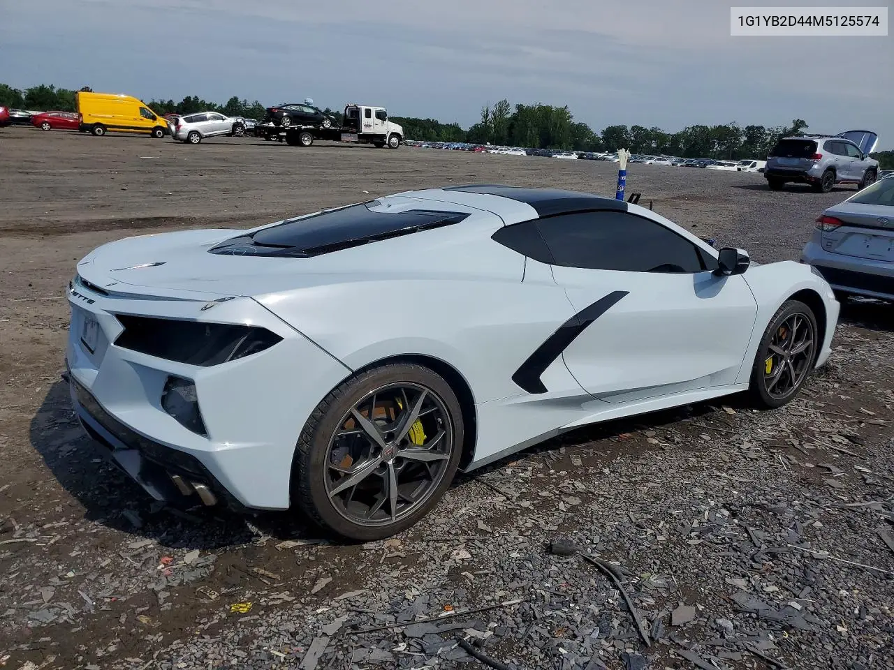 2021 Chevrolet Corvette Stingray 2Lt VIN: 1G1YB2D44M5125574 Lot: 59326196