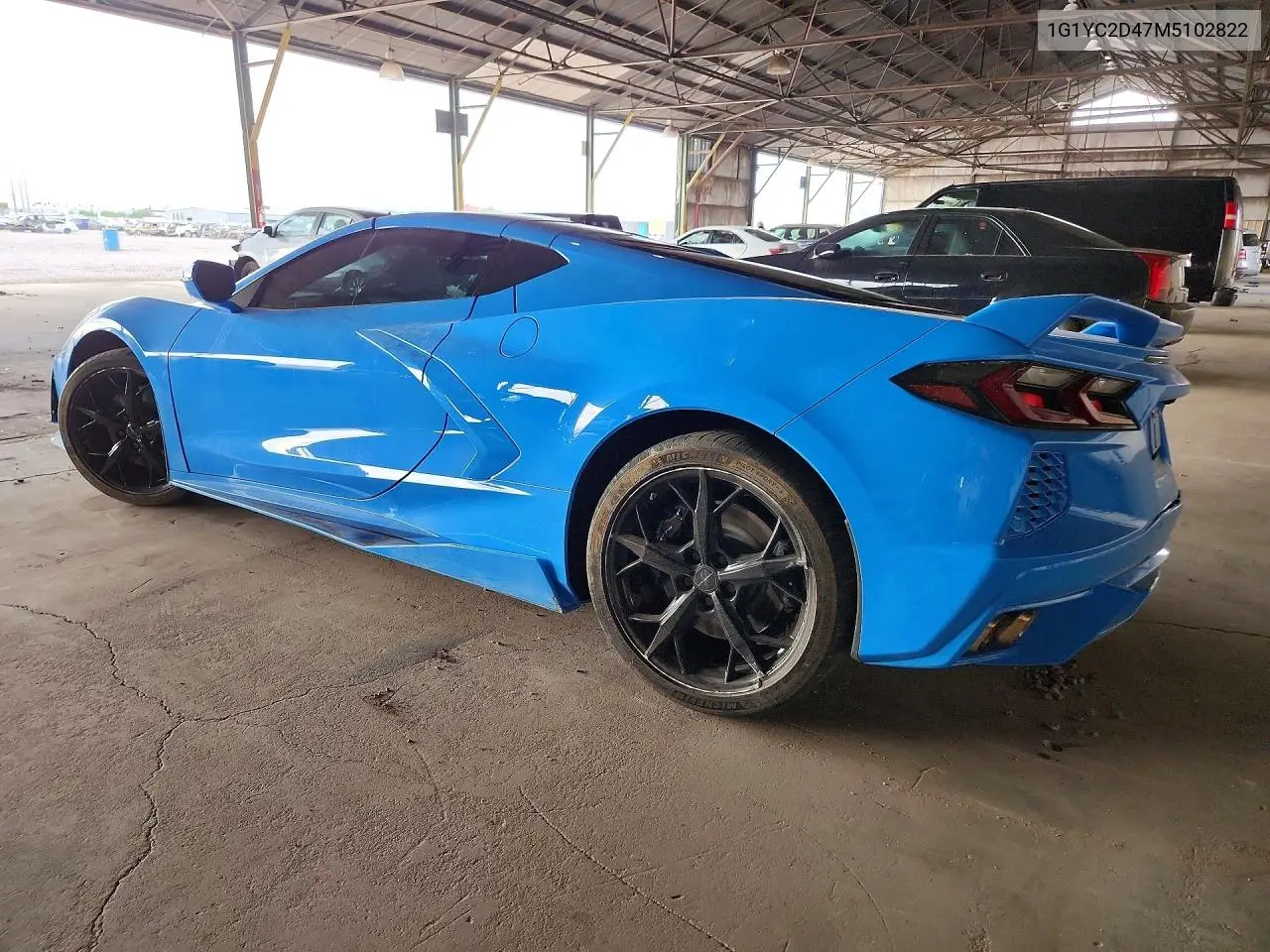 2021 Chevrolet Corvette Stingray 3Lt VIN: 1G1YC2D47M5102822 Lot: 61392086