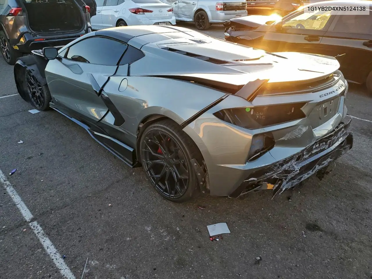 1G1YB2D4XN5124138 2022 Chevrolet Corvette Stingray 2Lt