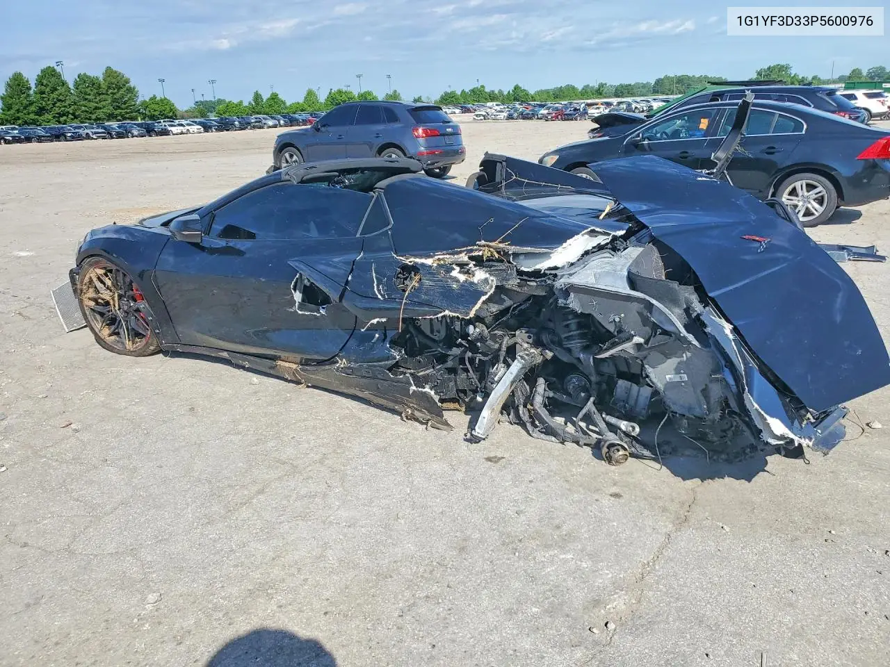 2023 Chevrolet Corvette Z06 3Lz VIN: 1G1YF3D33P5600976 Lot: 56743646