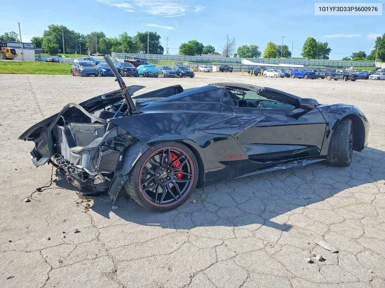 2023 Chevrolet Corvette Z06 3Lz VIN: 1G1YF3D33P5600976 Lot: 56743646