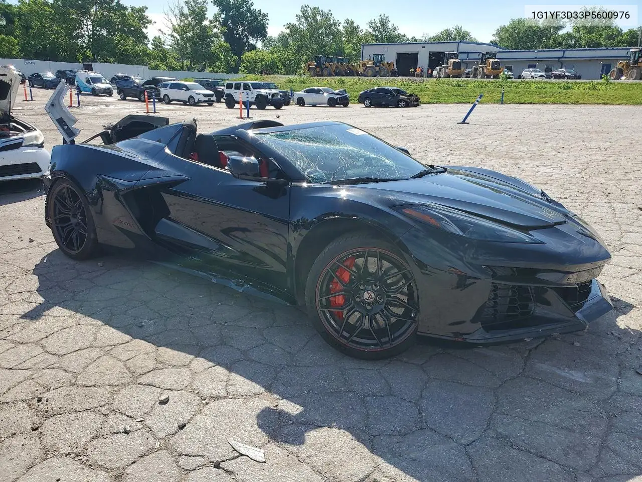 2023 Chevrolet Corvette Z06 3Lz VIN: 1G1YF3D33P5600976 Lot: 56743646