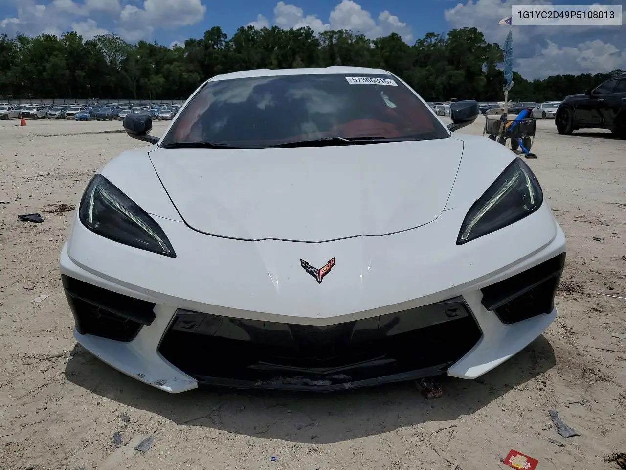 2023 Chevrolet Corvette Stingray 3Lt VIN: 1G1YC2D49P5108013 Lot: 57306316