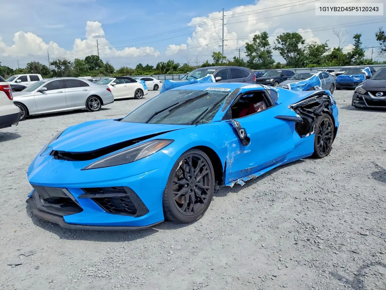 2023 Chevrolet Corvette Stingray 2Lt VIN: 1G1YB2D45P5120243 Lot: 58566076