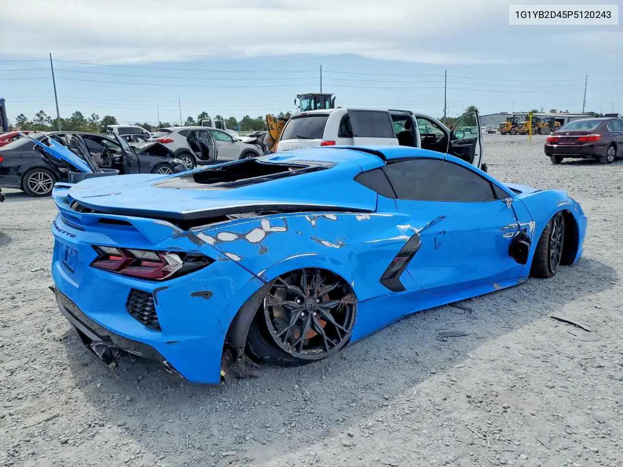 2023 Chevrolet Corvette Stingray 2Lt VIN: 1G1YB2D45P5120243 Lot: 58566076