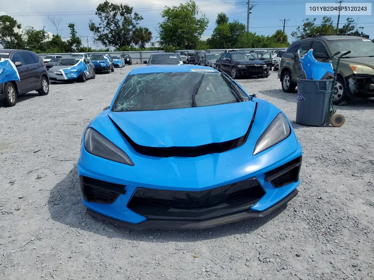 2023 Chevrolet Corvette Stingray 2Lt VIN: 1G1YB2D45P5120243 Lot: 58566076