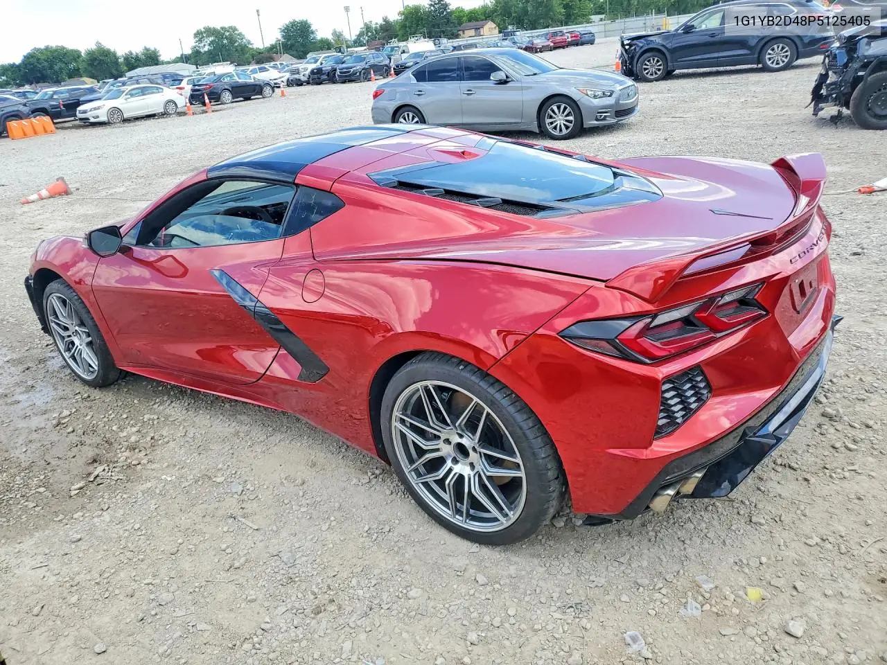 2023 Chevrolet Corvette Stingray 2Lt VIN: 1G1YB2D48P5125405 Lot: 58772466