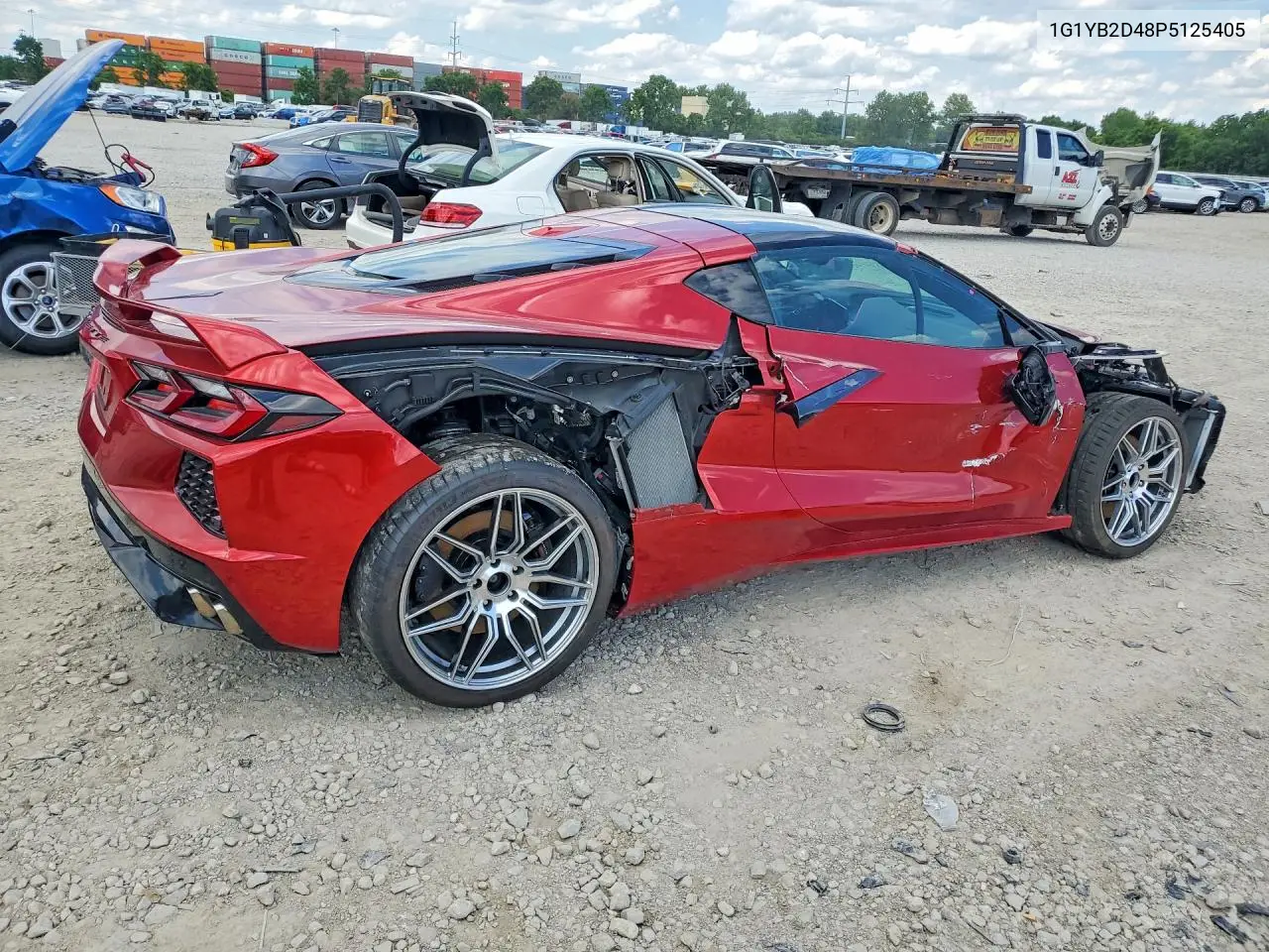 2023 Chevrolet Corvette Stingray 2Lt VIN: 1G1YB2D48P5125405 Lot: 58772466