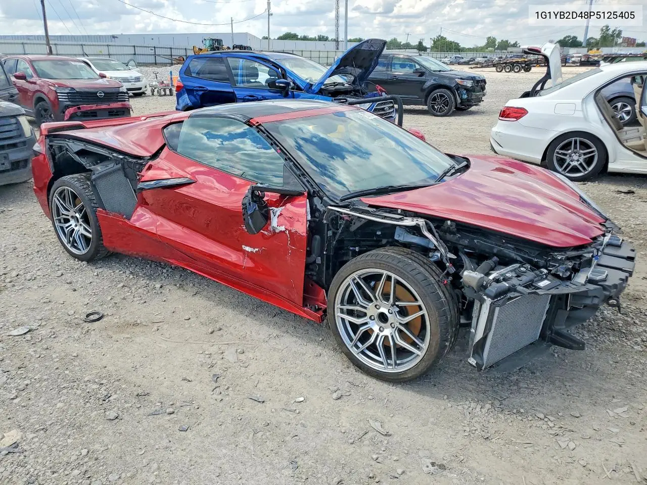 2023 Chevrolet Corvette Stingray 2Lt VIN: 1G1YB2D48P5125405 Lot: 58772466
