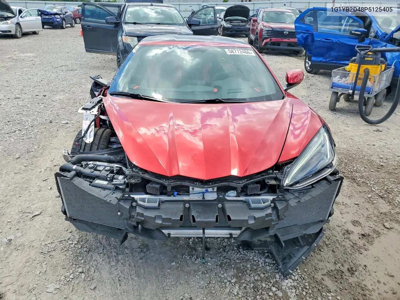 2023 Chevrolet Corvette Stingray 2Lt VIN: 1G1YB2D48P5125405 Lot: 58772466