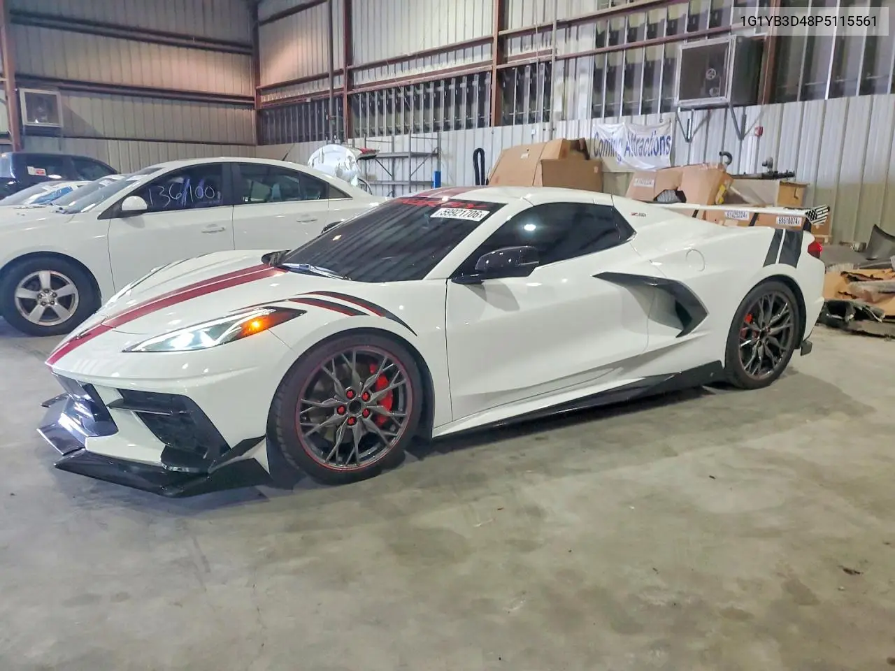 2023 Chevrolet Corvette Stingray 2Lt VIN: 1G1YB3D48P5115561 Lot: 59921706