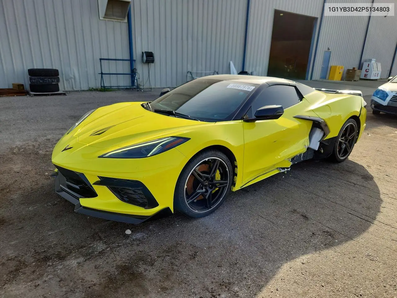 2023 Chevrolet Corvette Stingray 2Lt VIN: 1G1YB3D42P5134803 Lot: 59987976