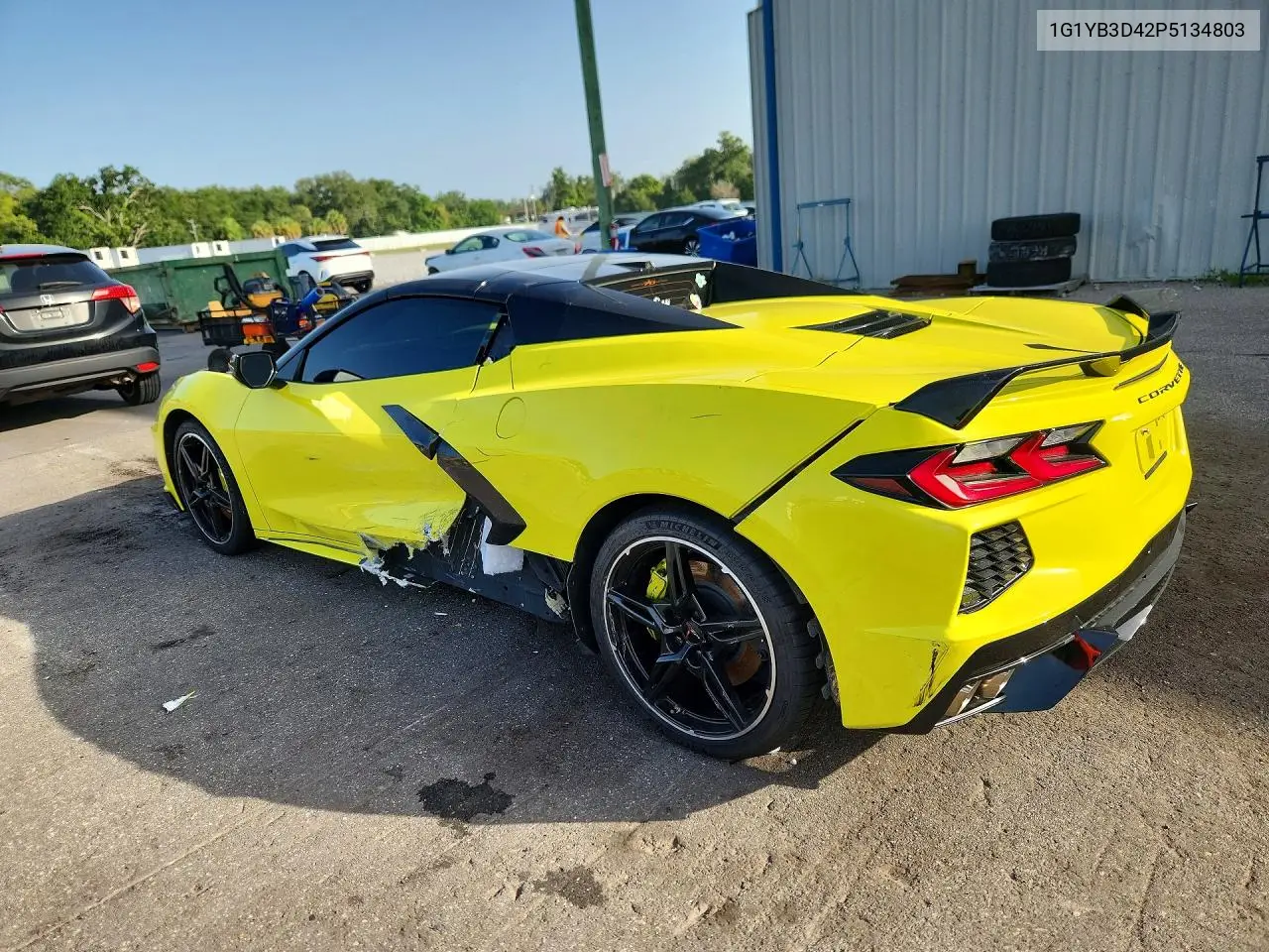 2023 Chevrolet Corvette Stingray 2Lt VIN: 1G1YB3D42P5134803 Lot: 59987976