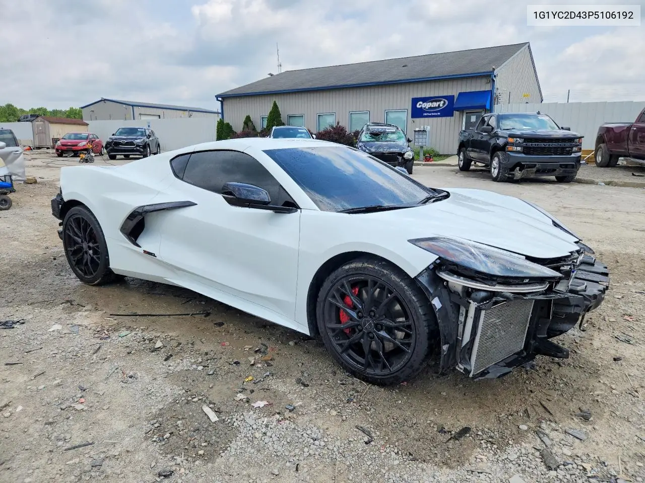2023 Chevrolet Corvette Stingray 3Lt VIN: 1G1YC2D43P5106192 Lot: 60190036
