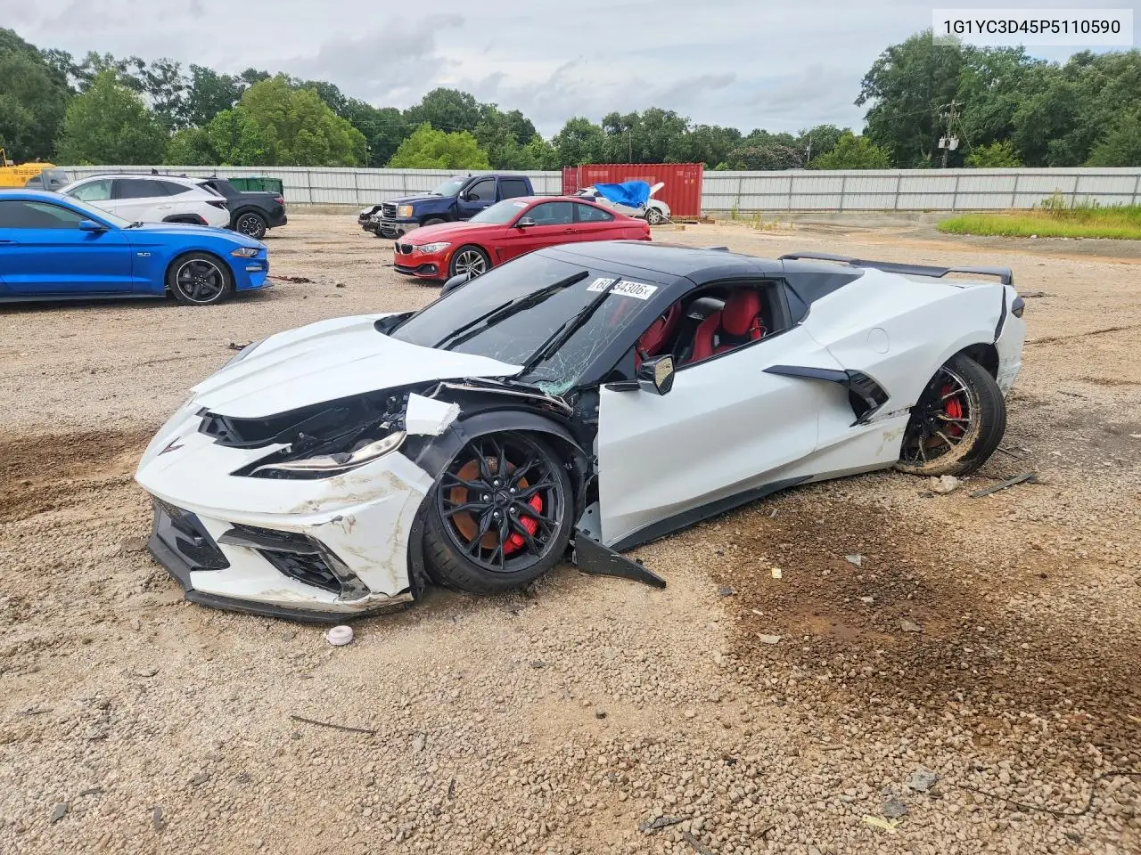 2023 Chevrolet Corvette Stingray 3Lt VIN: 1G1YC3D45P5110590 Lot: 60634306