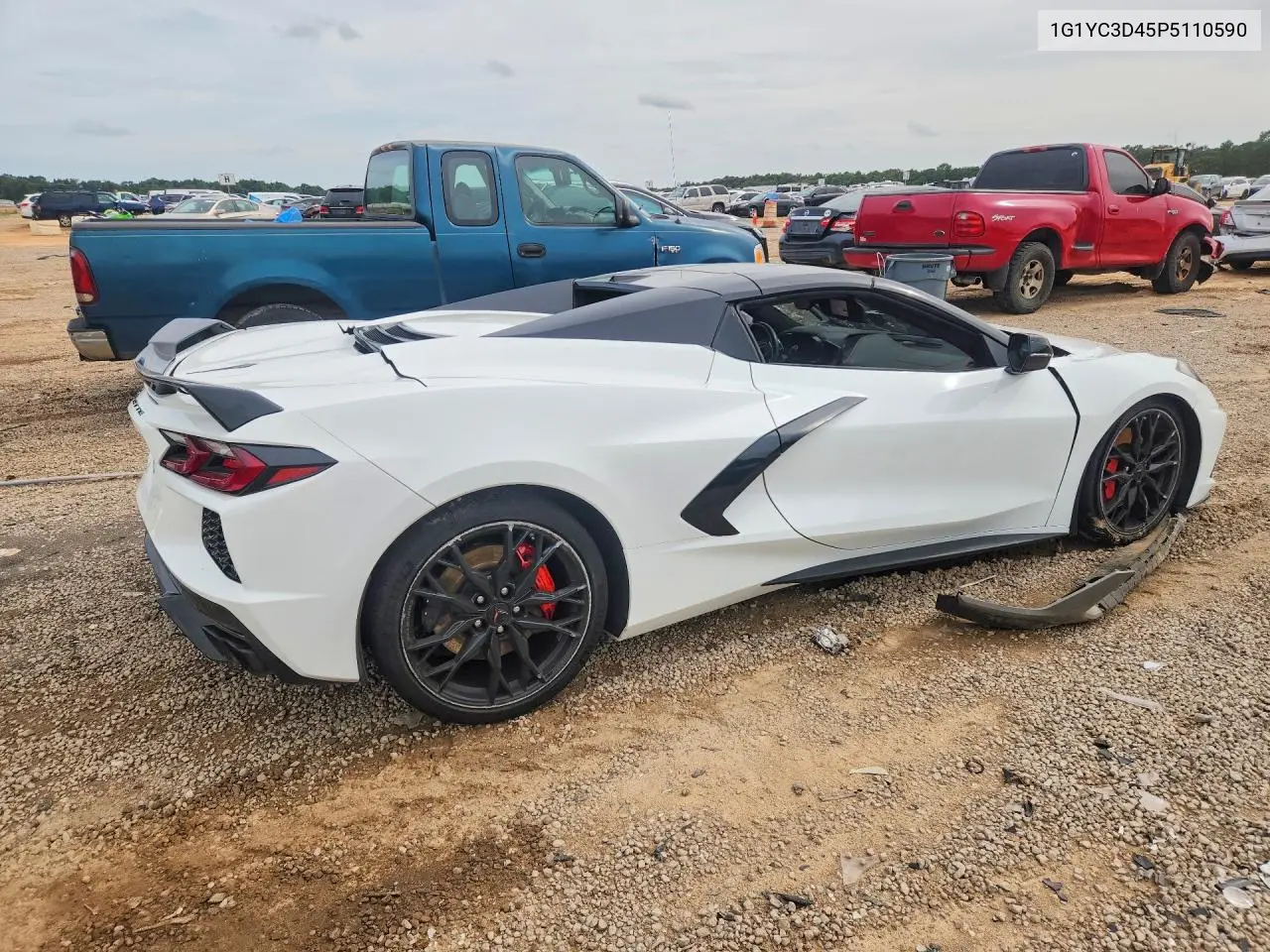2023 Chevrolet Corvette Stingray 3Lt VIN: 1G1YC3D45P5110590 Lot: 60634306