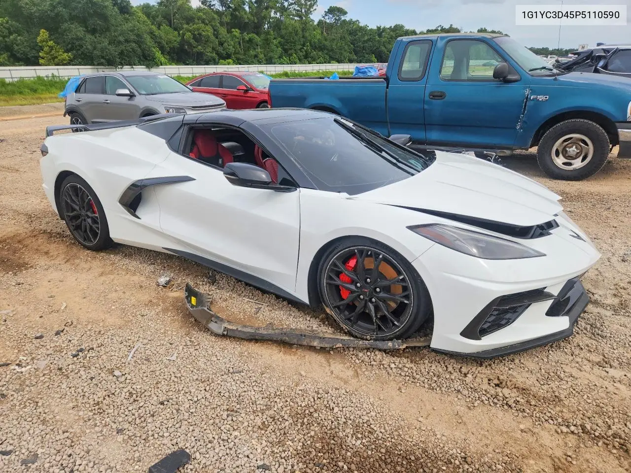 2023 Chevrolet Corvette Stingray 3Lt VIN: 1G1YC3D45P5110590 Lot: 60634306