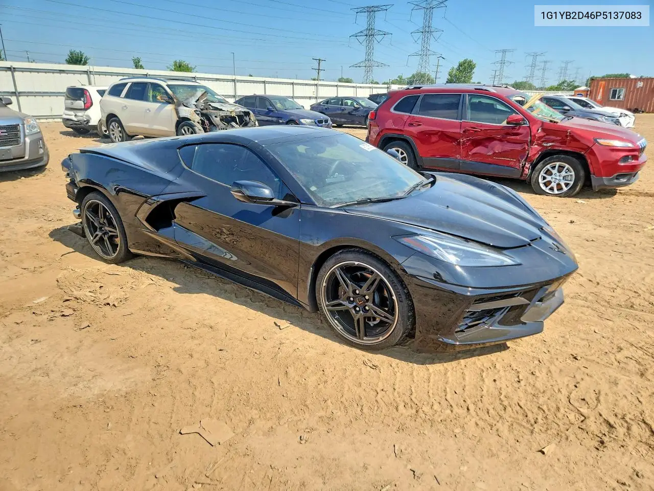 2023 Chevrolet Corvette Stingray 2Lt VIN: 1G1YB2D46P5137083 Lot: 60759526