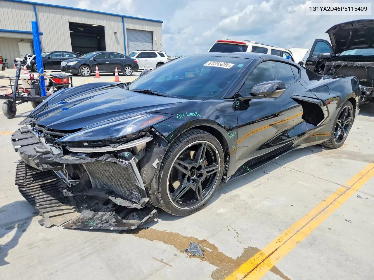 2023 Chevrolet Corvette Stingray 1Lt VIN: 1G1YA2D46P5115409 Lot: 61205886