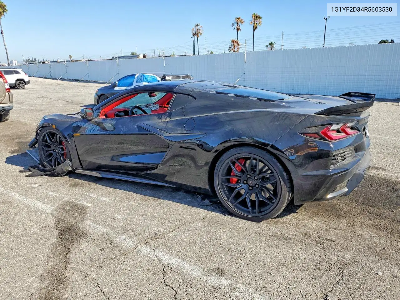 2024 Chevrolet Corvette Z06 3Lz VIN: 1G1YF2D34R5603530 Lot: 56363756