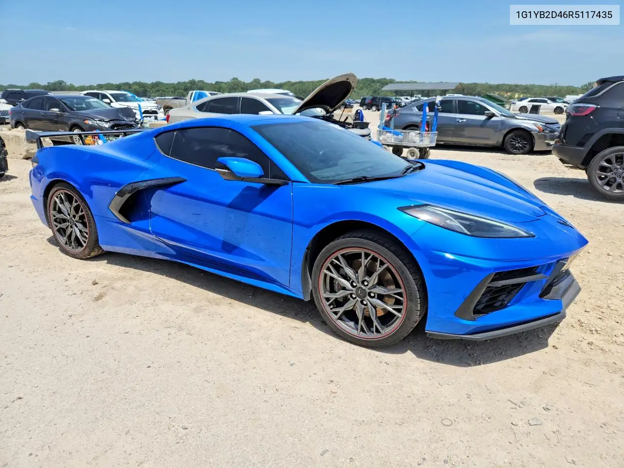 2024 Chevrolet Corvette Stingray 2Lt VIN: 1G1YB2D46R5117435 Lot: 59120316