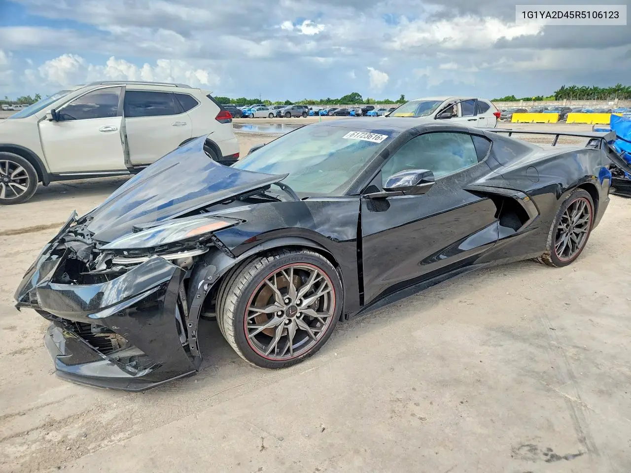 2024 Chevrolet Corvette Stingray 1Lt VIN: 1G1YA2D45R5106123 Lot: 61723616