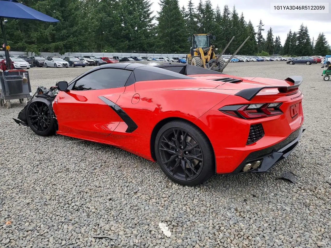 2024 Chevrolet Corvette Stingray 1Lt VIN: 1G1YA3D46R5122059 Lot: 85982635