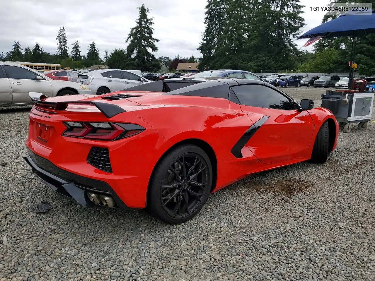 2024 Chevrolet Corvette Stingray 1Lt VIN: 1G1YA3D46R5122059 Lot: 85982635