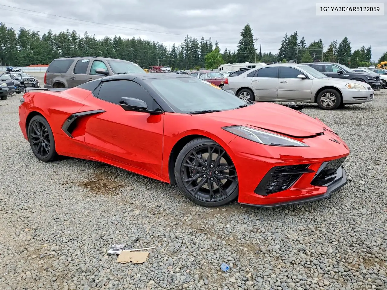 2024 Chevrolet Corvette Stingray 1Lt VIN: 1G1YA3D46R5122059 Lot: 85982635