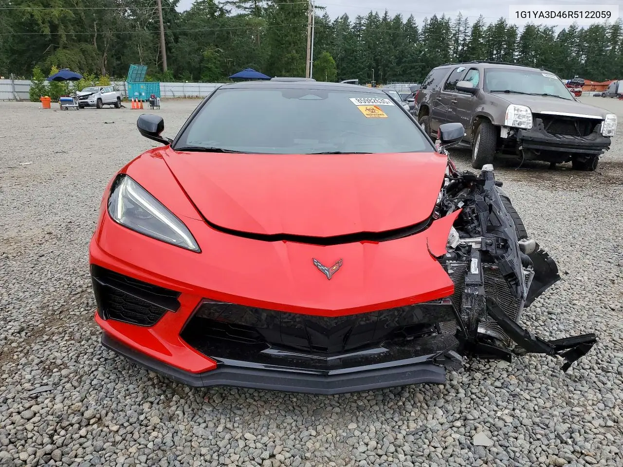 2024 Chevrolet Corvette Stingray 1Lt VIN: 1G1YA3D46R5122059 Lot: 85982635