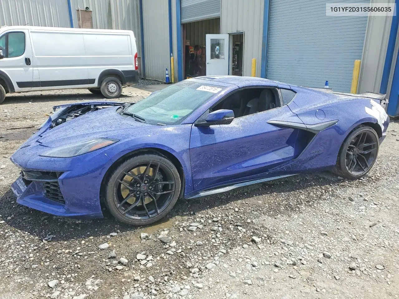 2025 Chevrolet Corvette Z06 3Lz VIN: 1G1YF2D31S5606035 Lot: 55473816