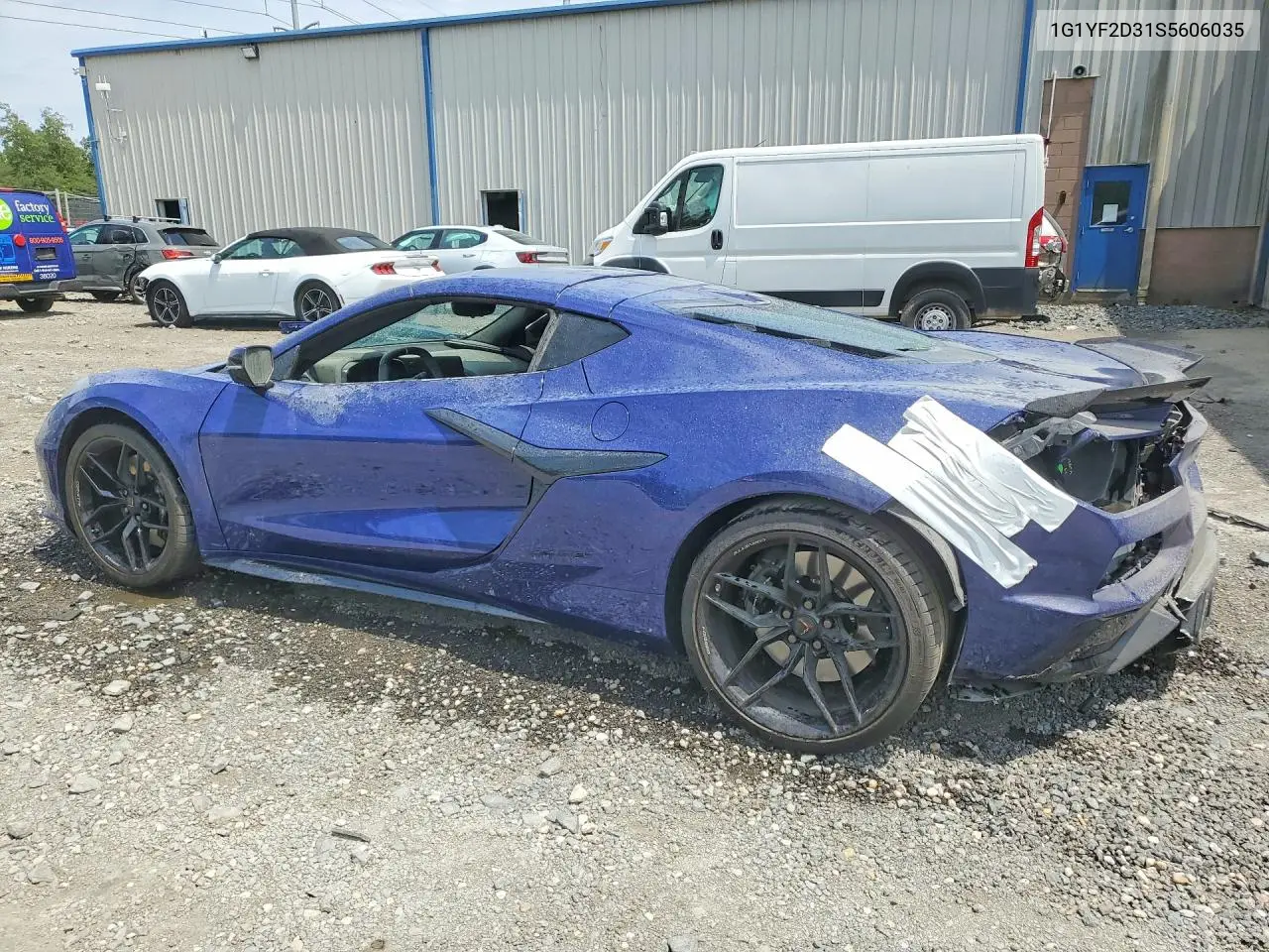 2025 Chevrolet Corvette Z06 3Lz VIN: 1G1YF2D31S5606035 Lot: 55473816