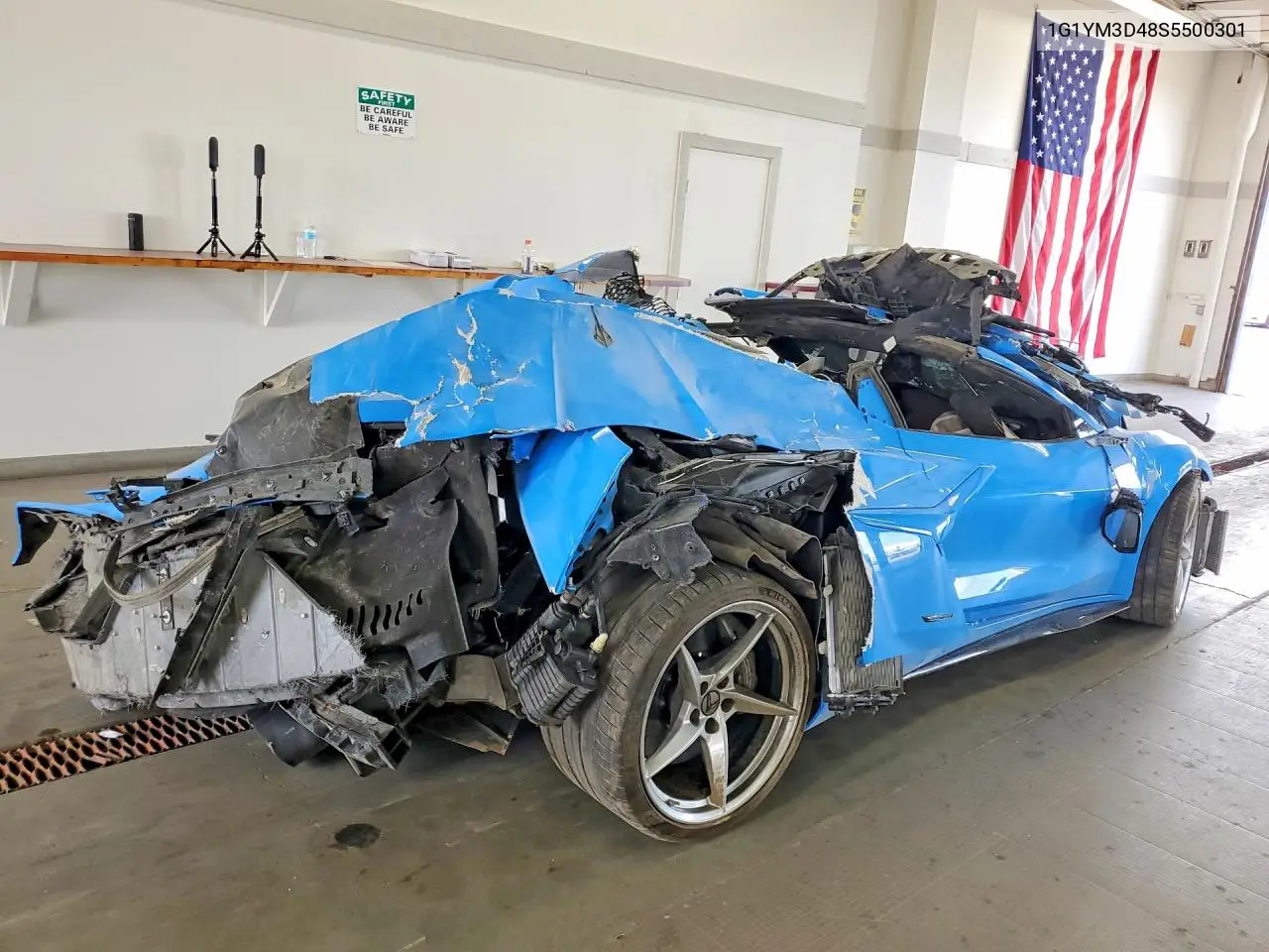 2025 Chevrolet Corvette E-Ray 3Lz VIN: 1G1YM3D48S5500301 Lot: 59902386