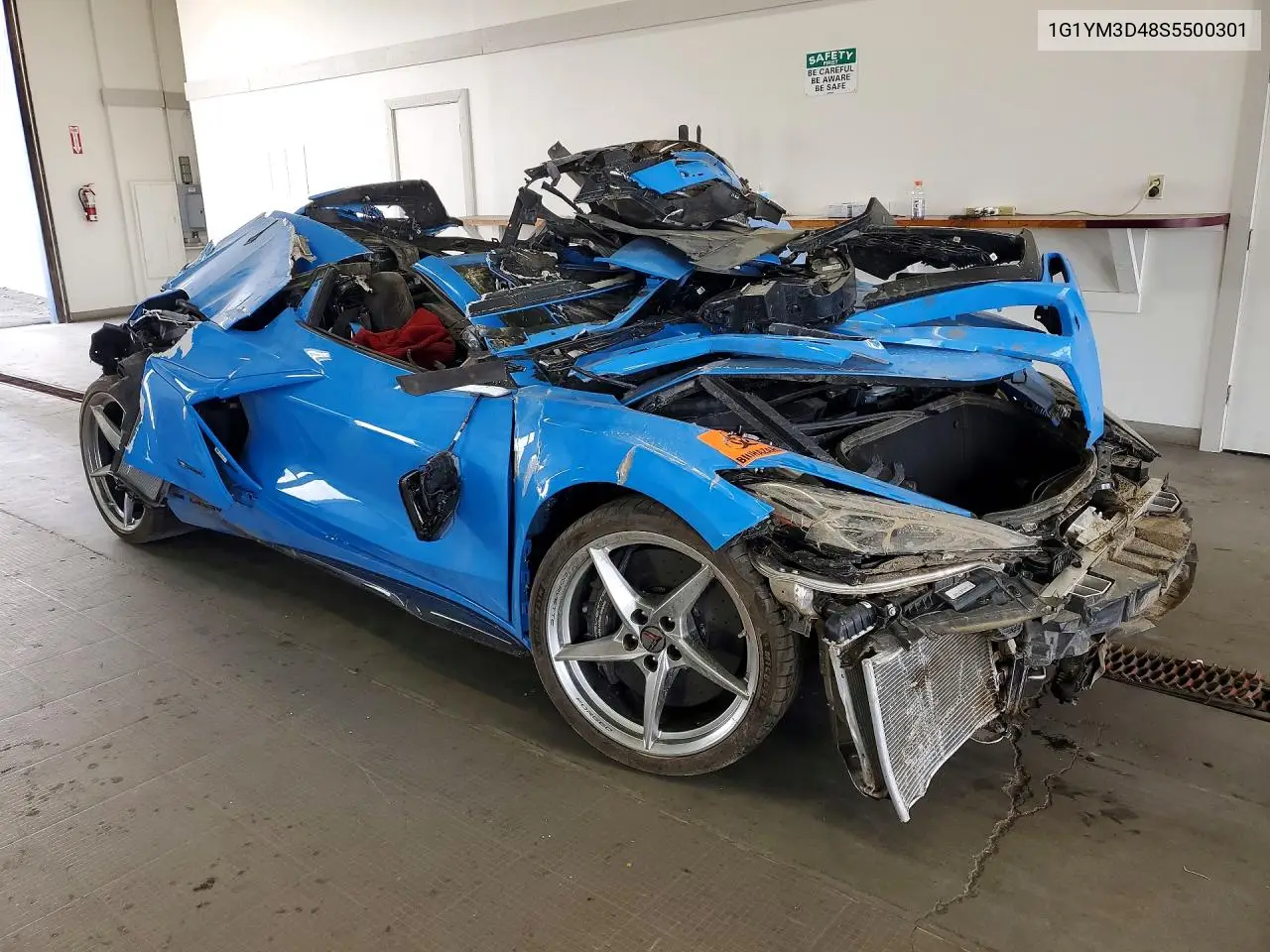 2025 Chevrolet Corvette E-Ray 3Lz VIN: 1G1YM3D48S5500301 Lot: 59902386