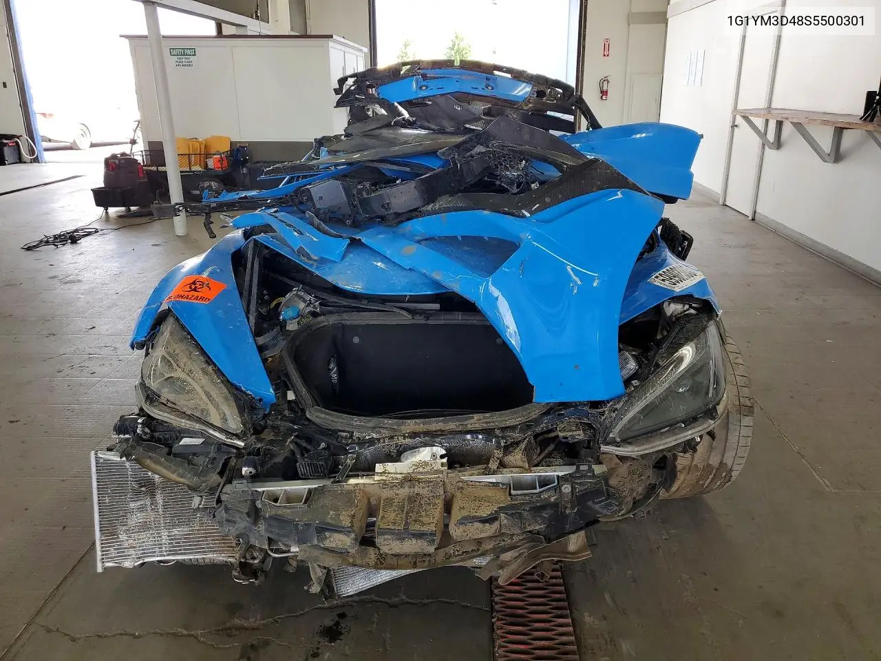 2025 Chevrolet Corvette E-Ray 3Lz VIN: 1G1YM3D48S5500301 Lot: 59902386
