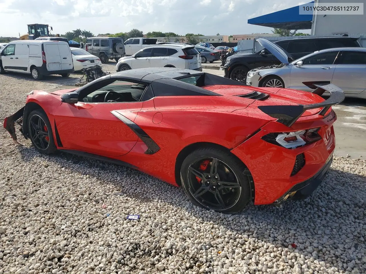 2025 Chevrolet Corvette Stingray 3Lt VIN: 1G1YC3D47S5112737 Lot: 61346366