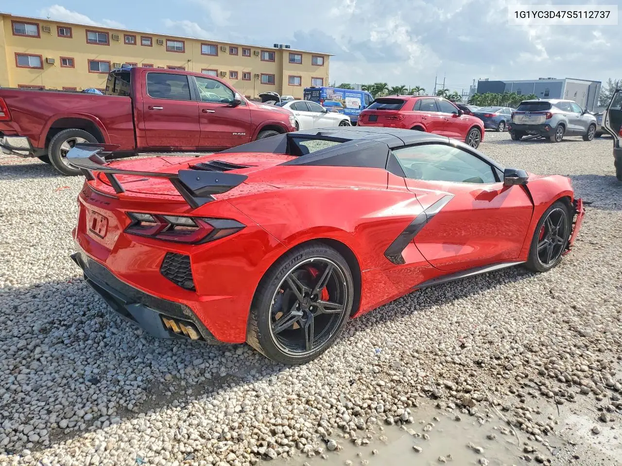 2025 Chevrolet Corvette Stingray 3Lt VIN: 1G1YC3D47S5112737 Lot: 61346366